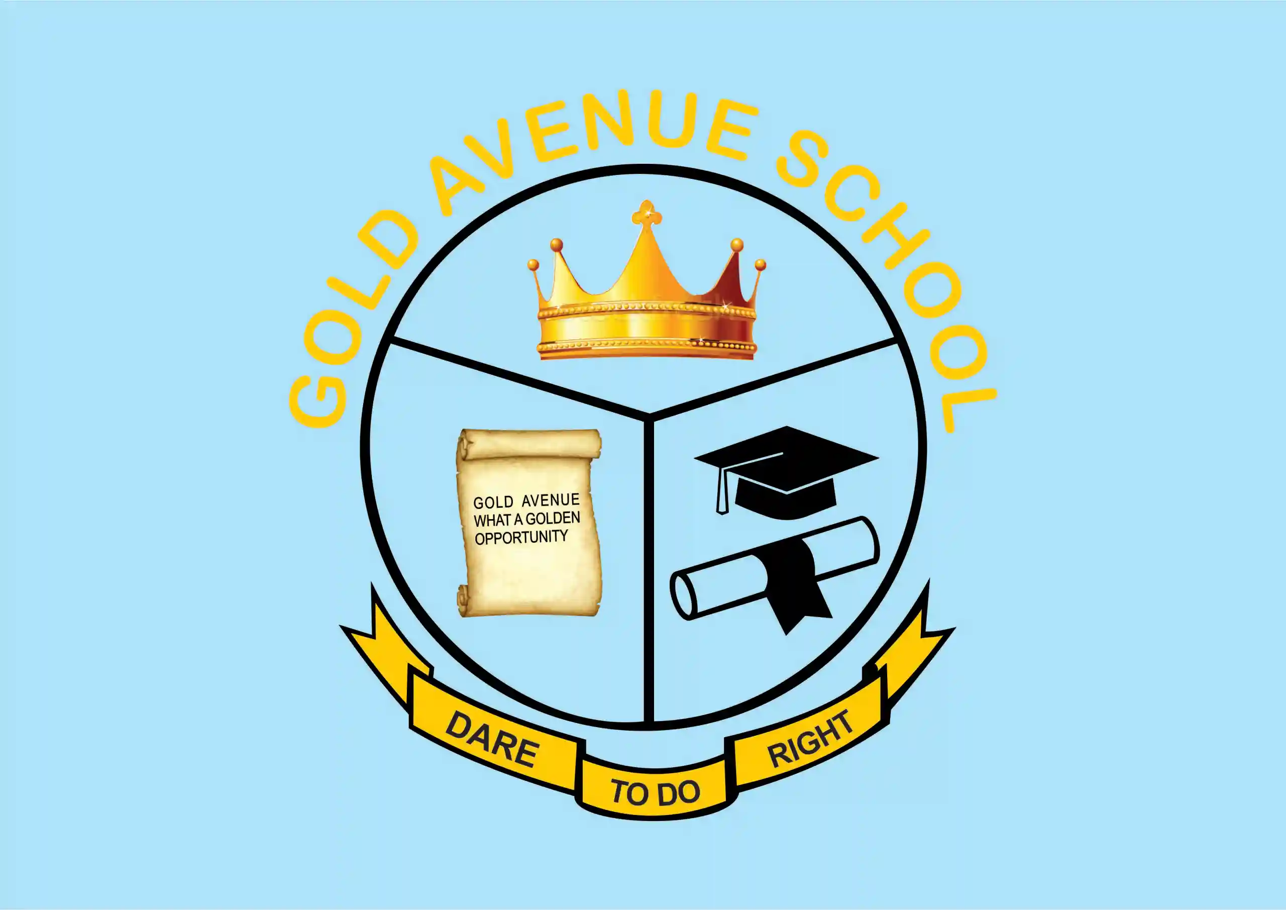 Gold Avenue School logo