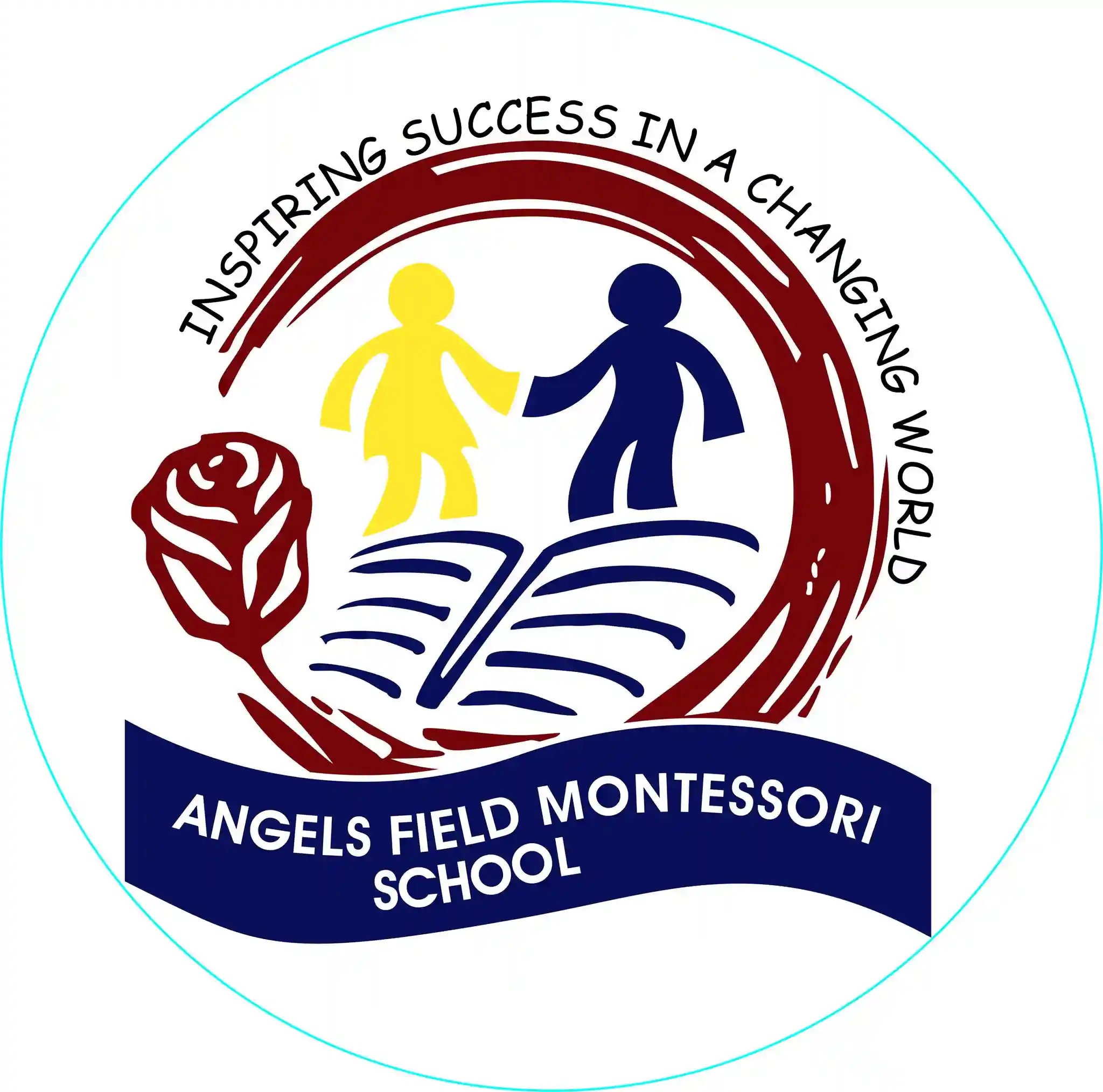 Angels field Montessori school logo