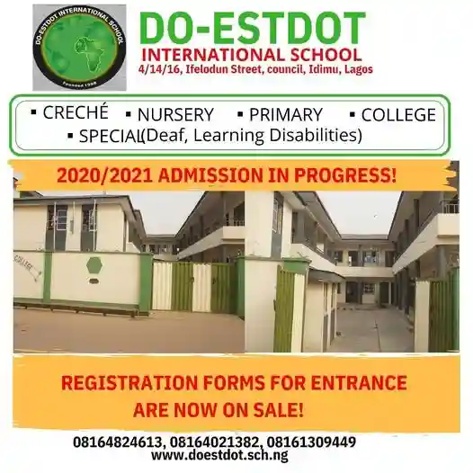 do-estdot international school Special School logo