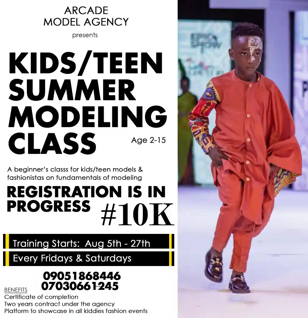 Arcade modelling school for kids logo