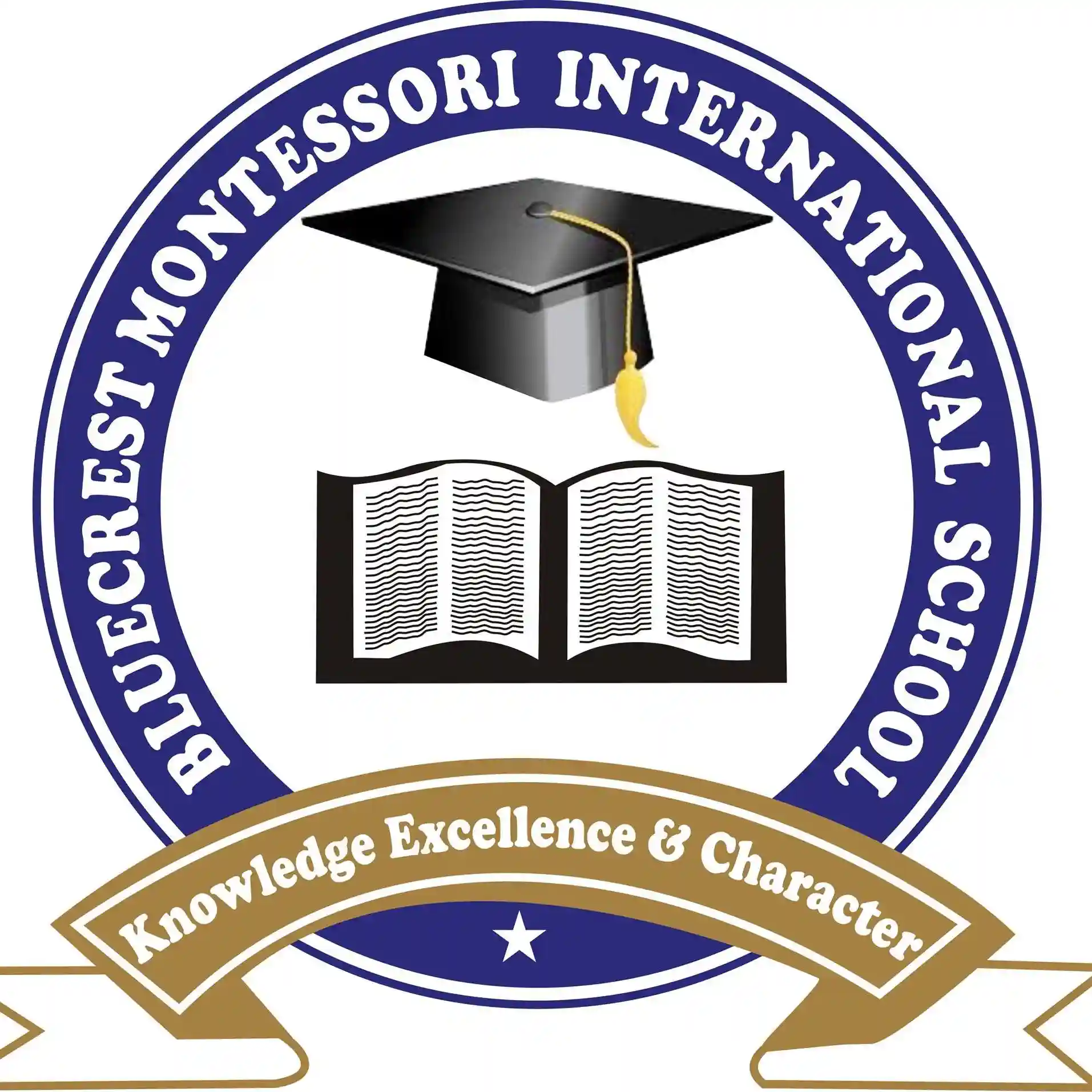 BlueCrest Montessori International School logo