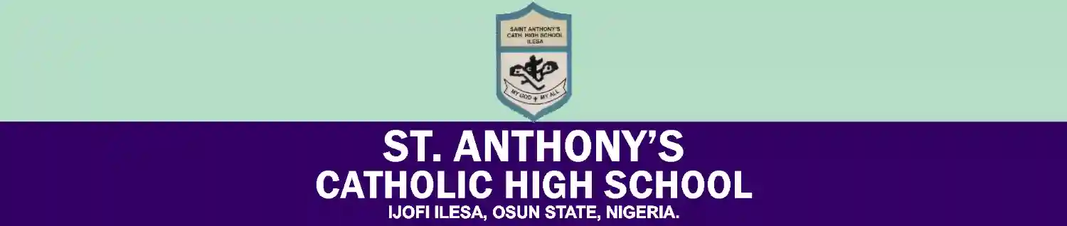 st. anthony's catholic high school, ilesa logo