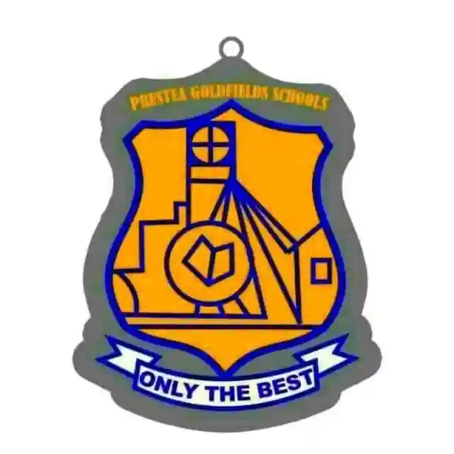 Prestea Goldfields School logo