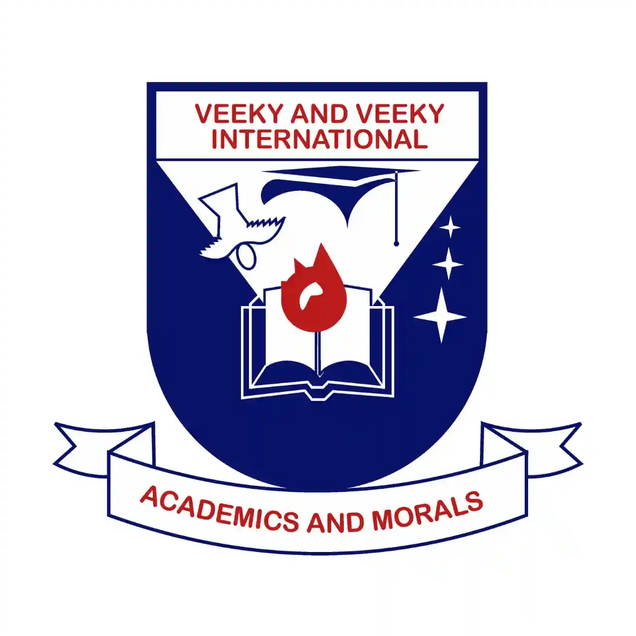 Veeky and veeky International School logo