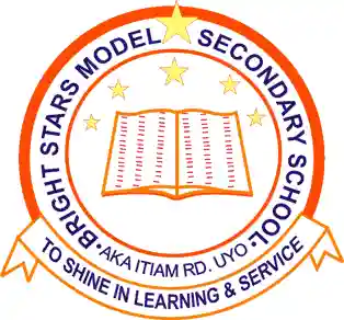 Bright Stars Model Secondary School logo