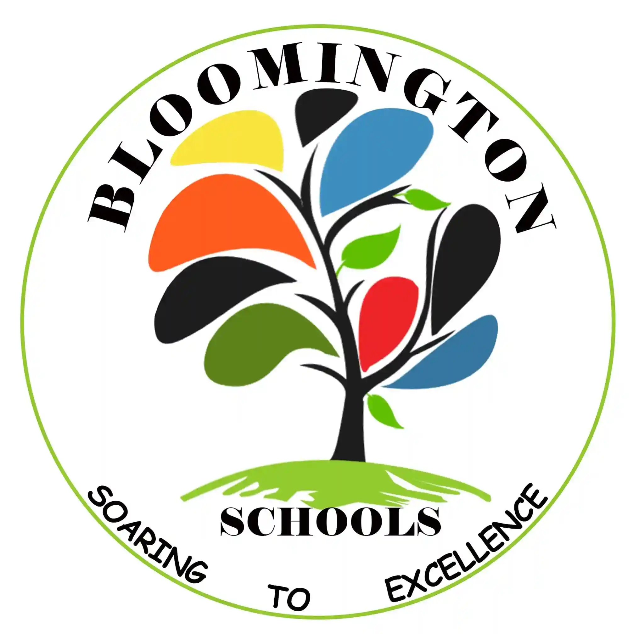 Bloomington schools logo