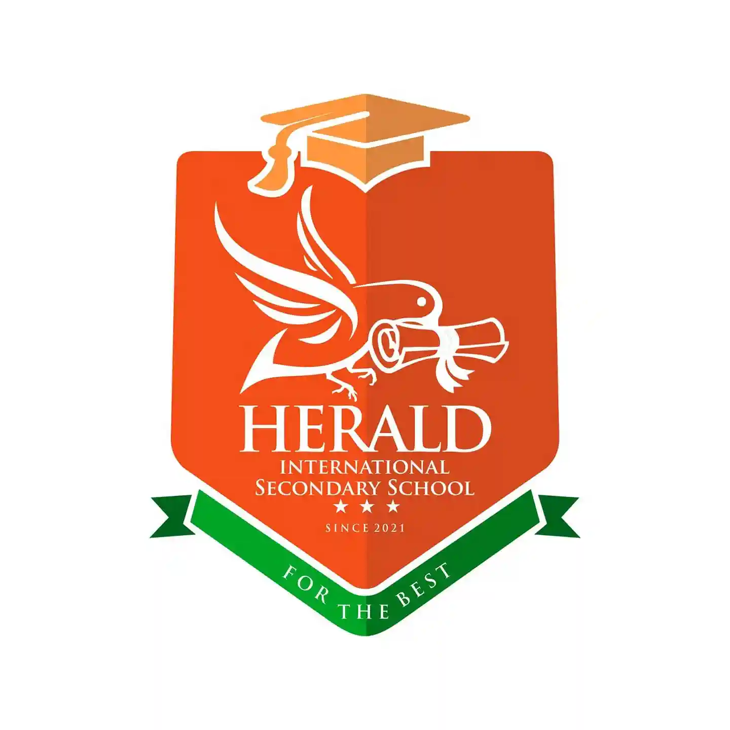 Herald International Secondary School logo