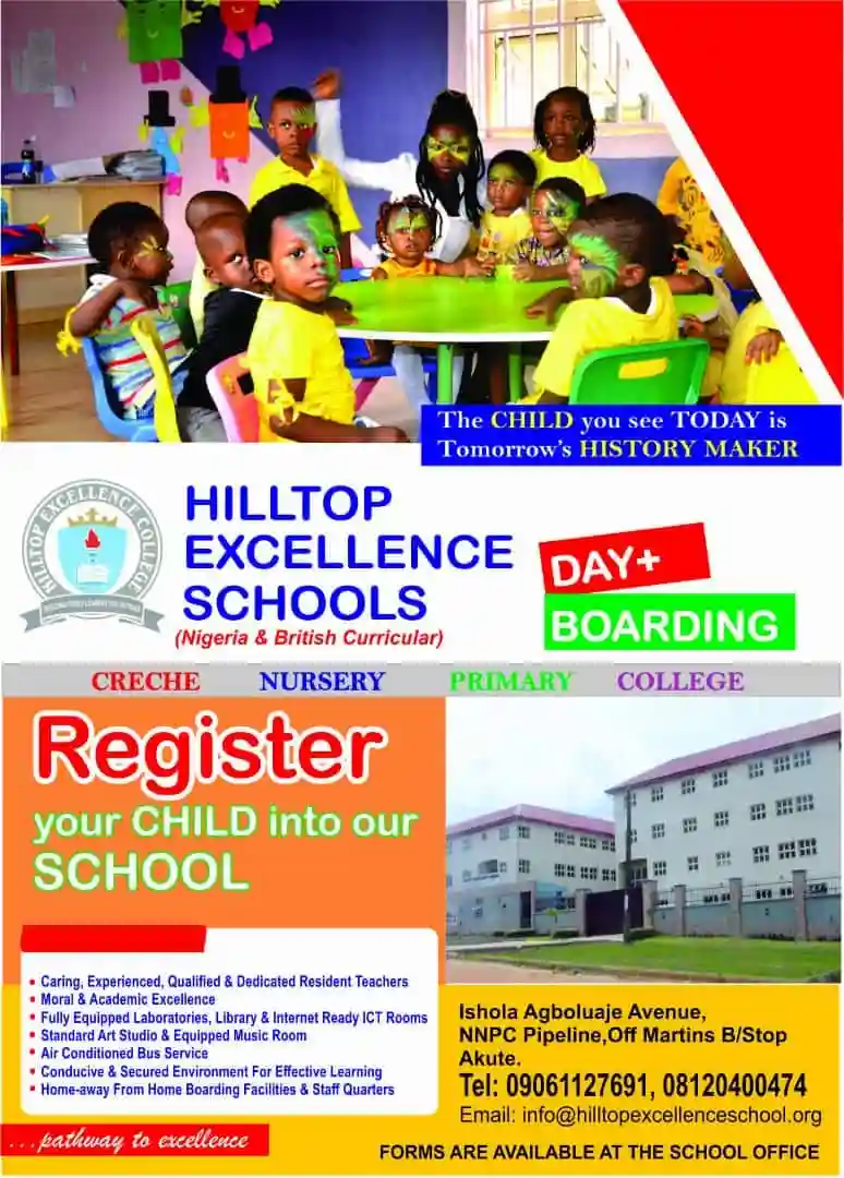 hilltop excellence school Nursery/Primary logo