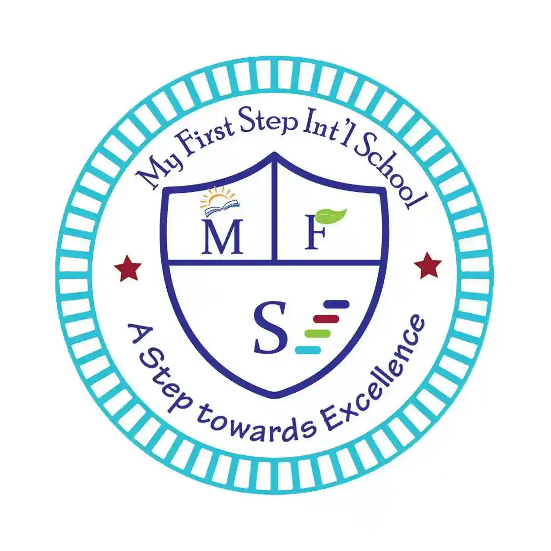 My First Step International School logo
