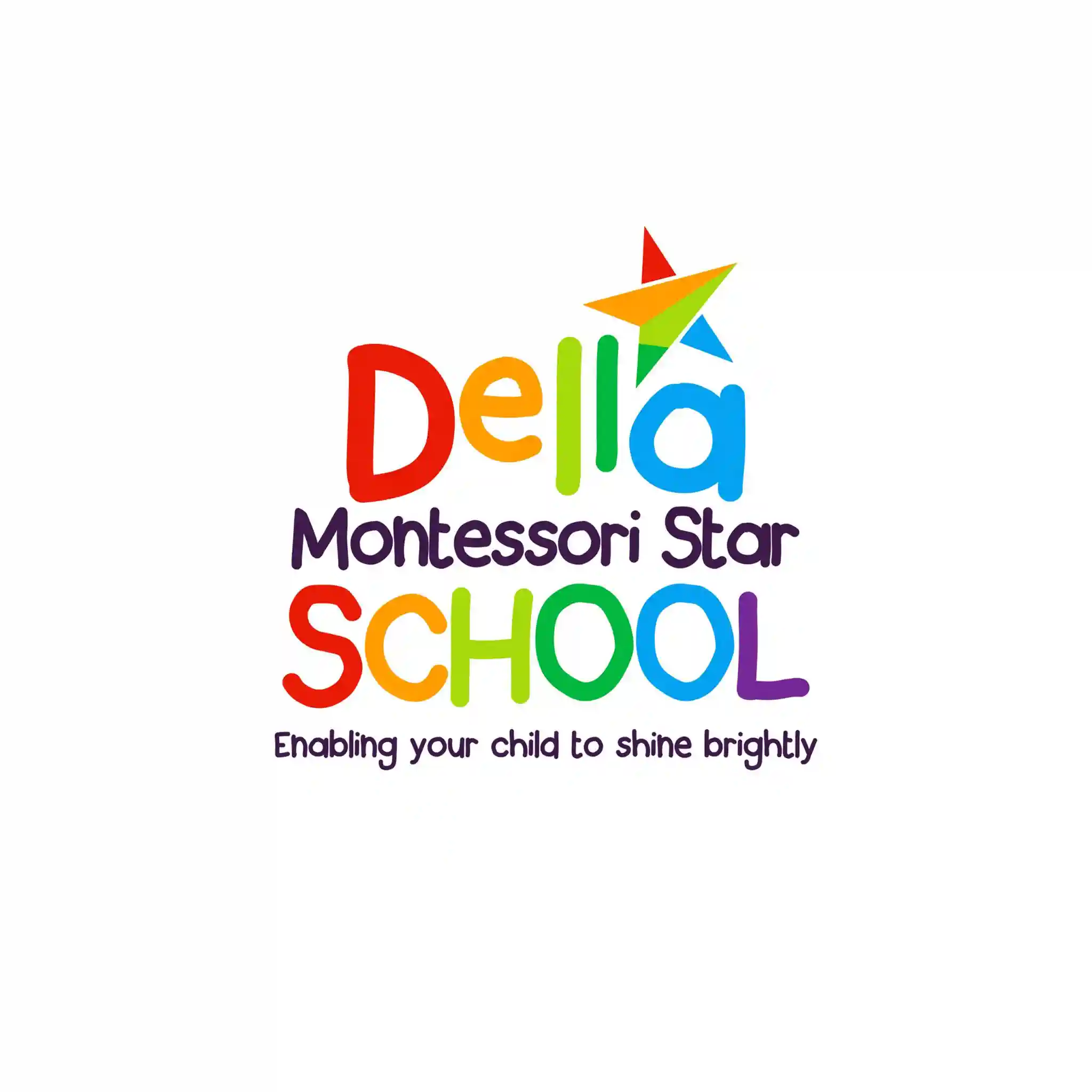 Della Montessori Star School logo