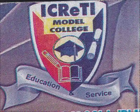 Icreti Model College logo
