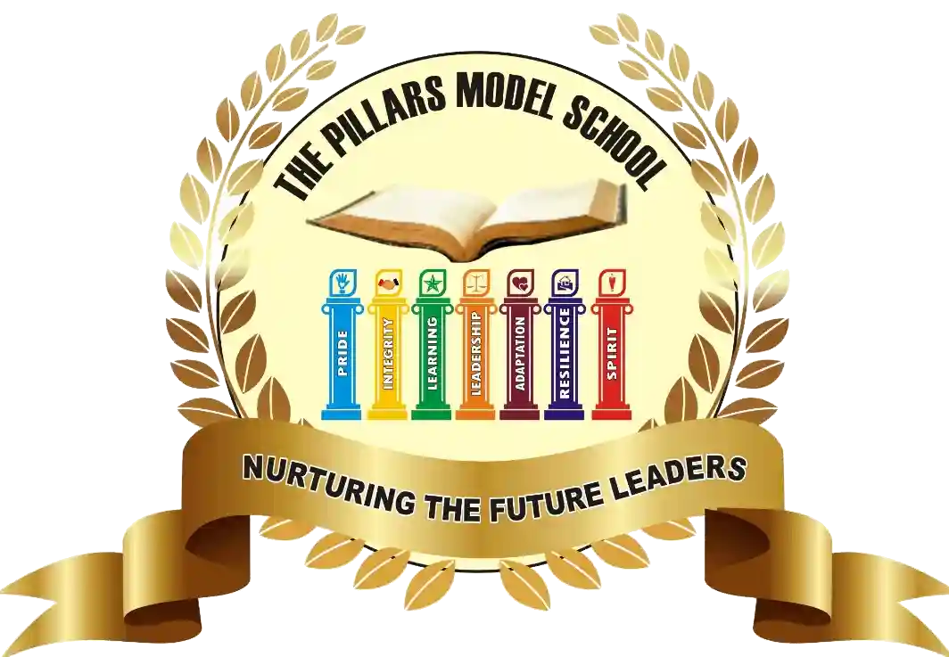 The Pillars Model School logo