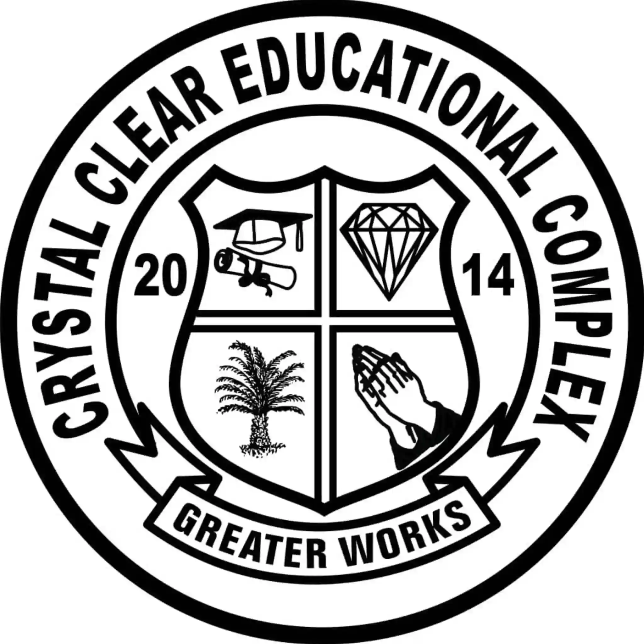 Crystal Clear Educational Complex logo