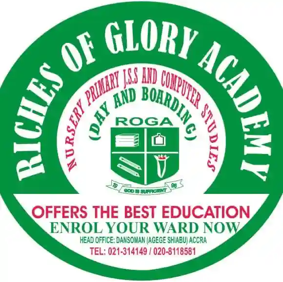Riches of Glory Academy logo