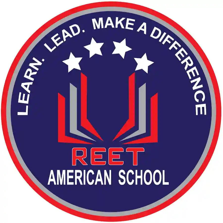 Reet American School logo
