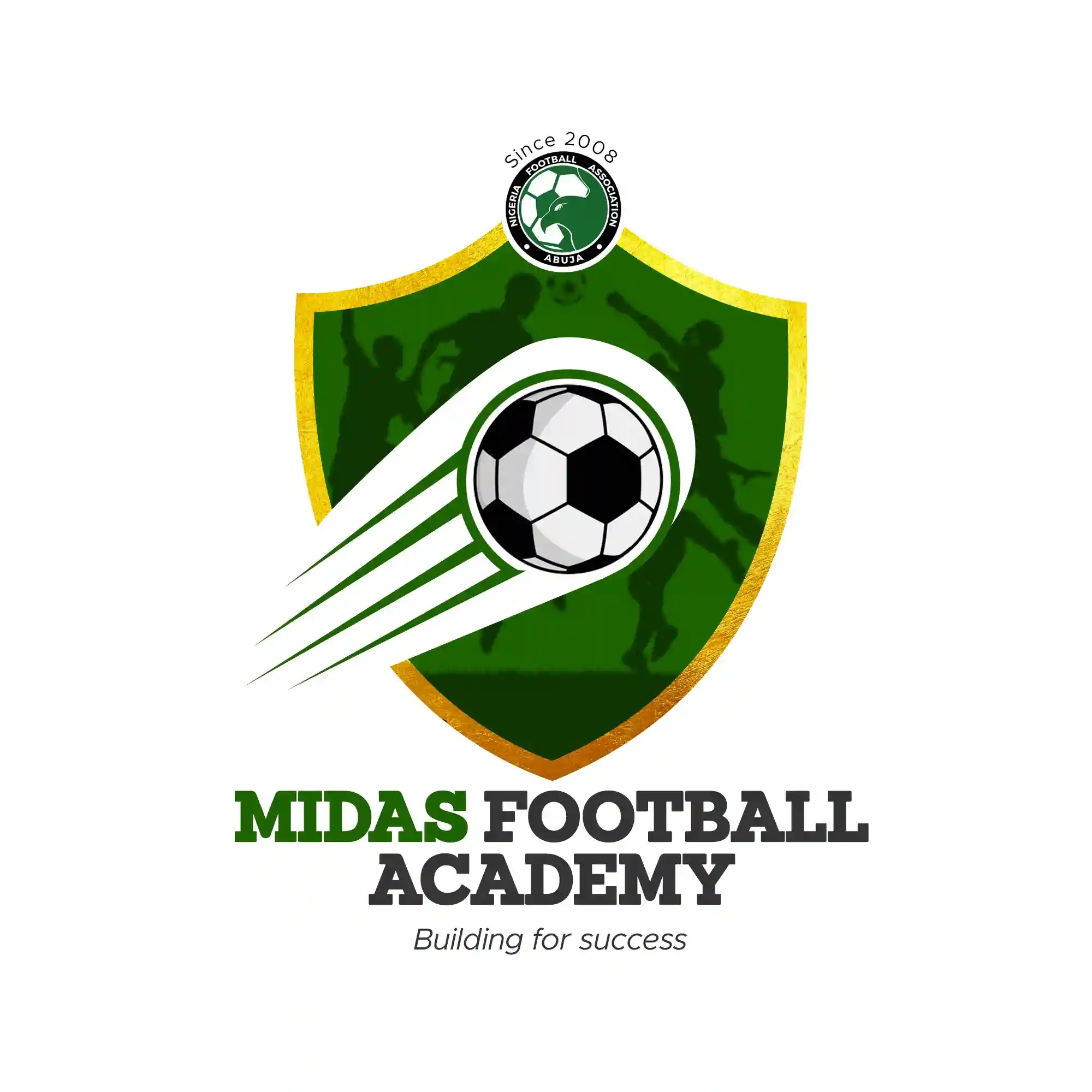 Midas Football Academy logo