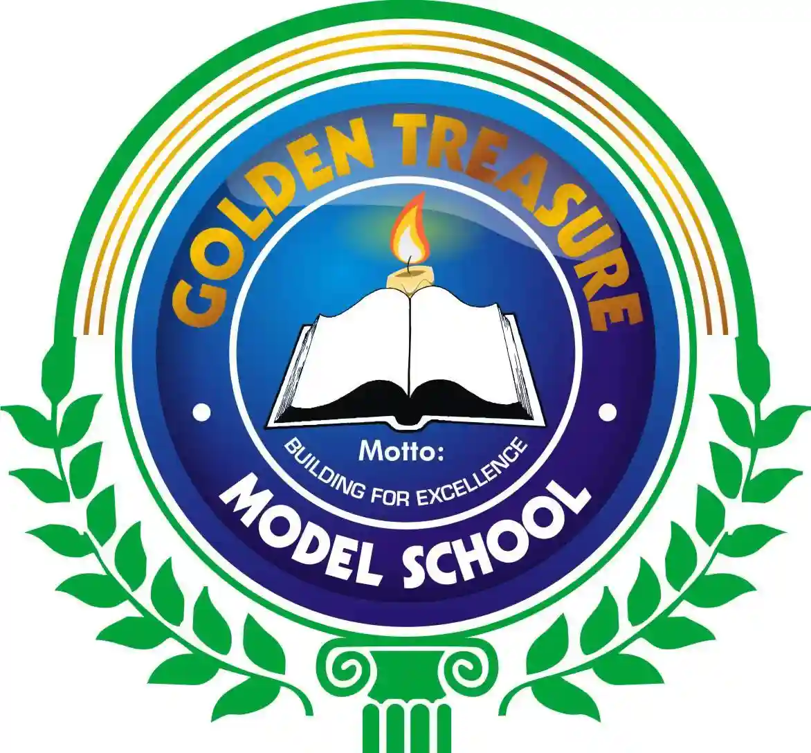 Golden Treasure Model School logo