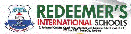 Redeemer's International School, Benin logo