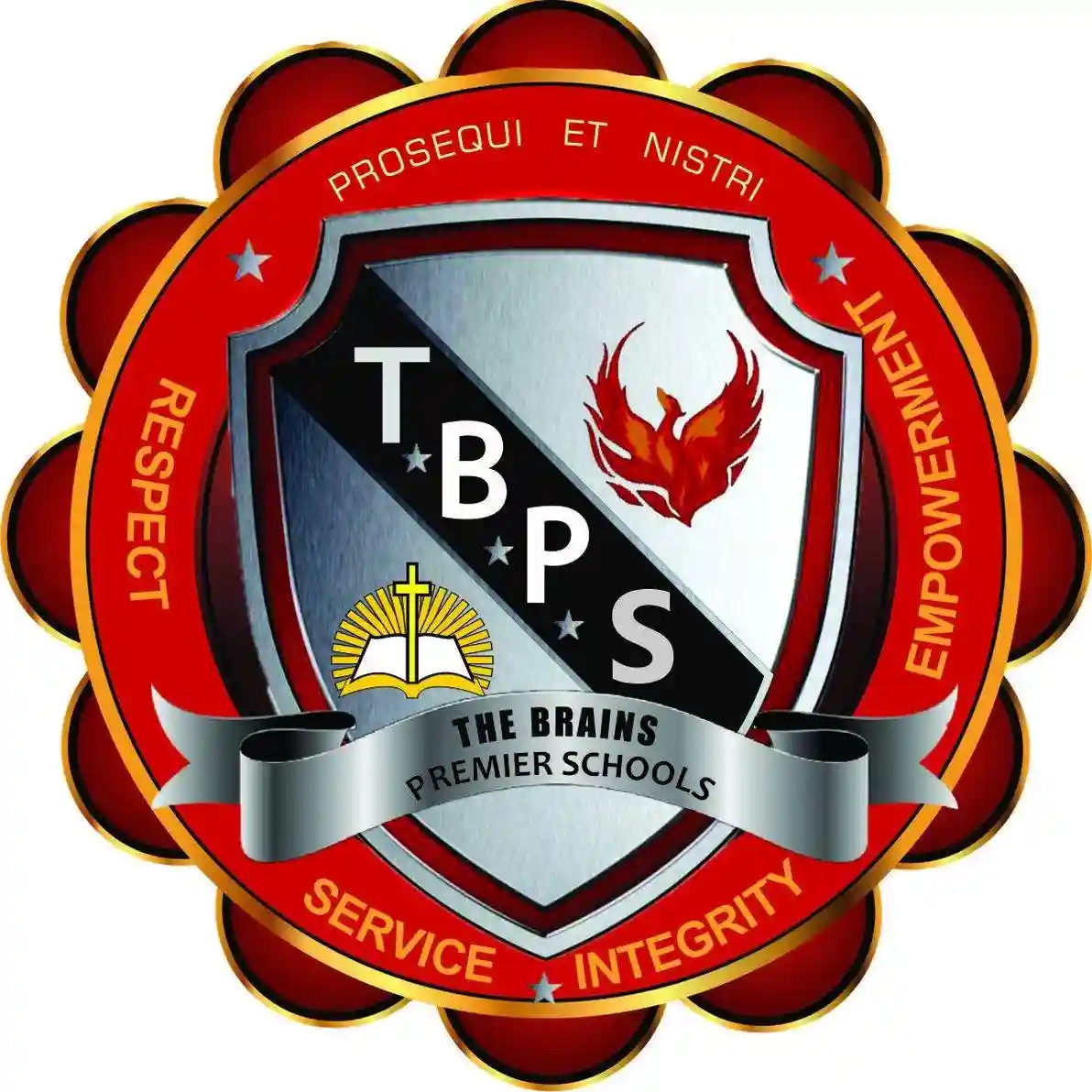 The Brains Premier College logo