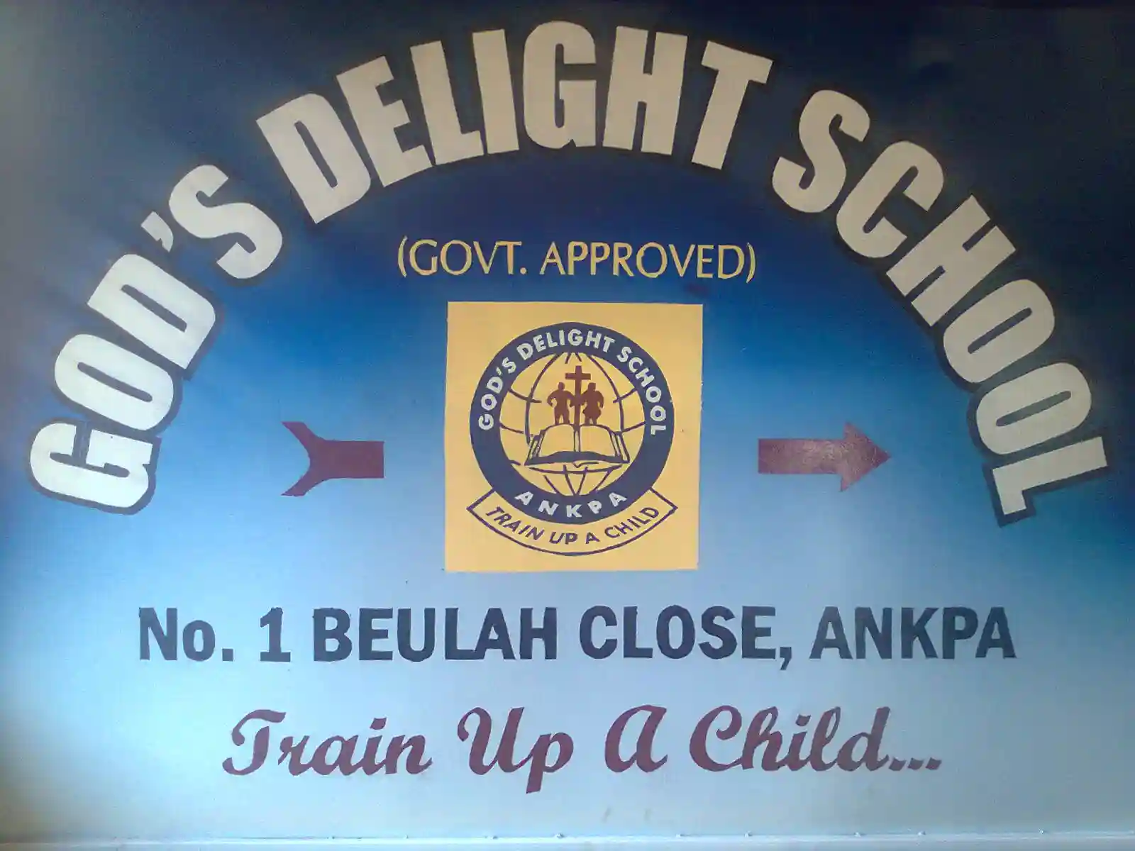 God's Delight School, kogi logo