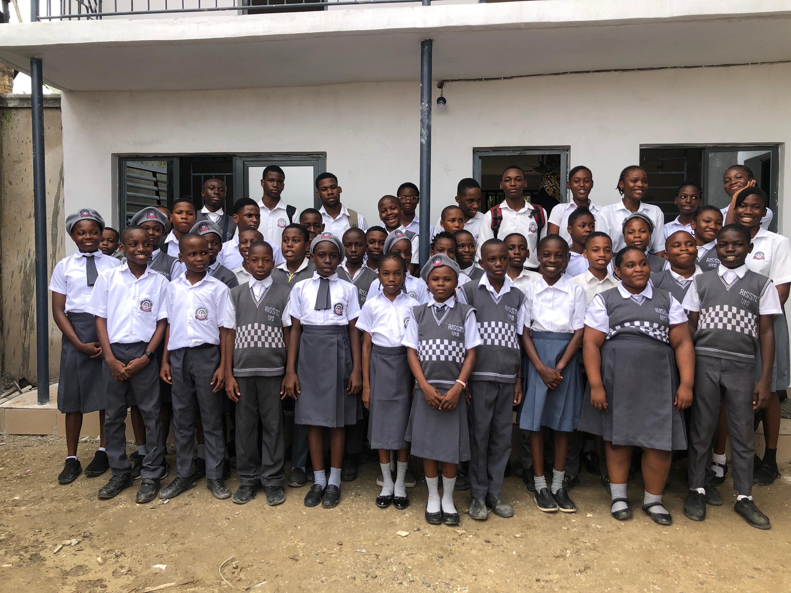 Cross section of students