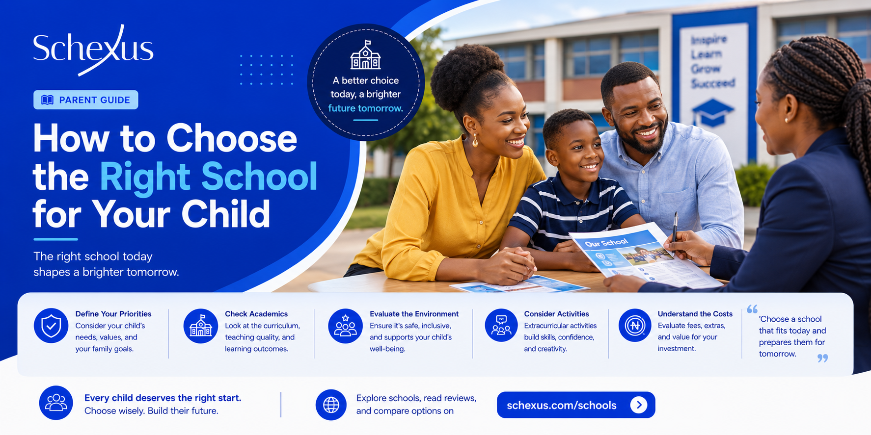 How to Choose the Right School for Your Child